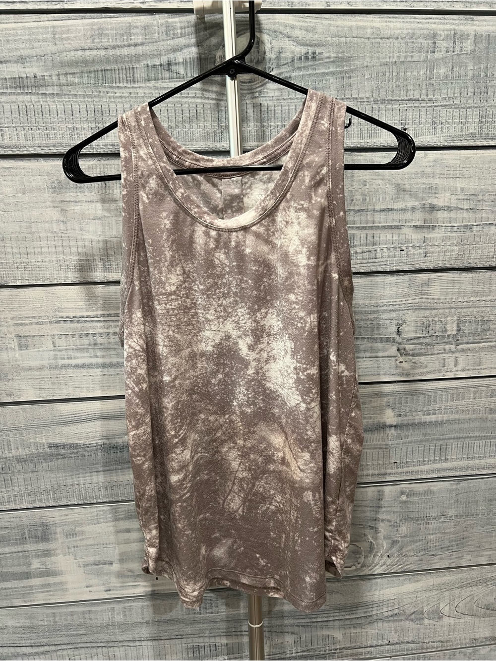 all in motion Dusty Mauve Tie-Dye Tank Top